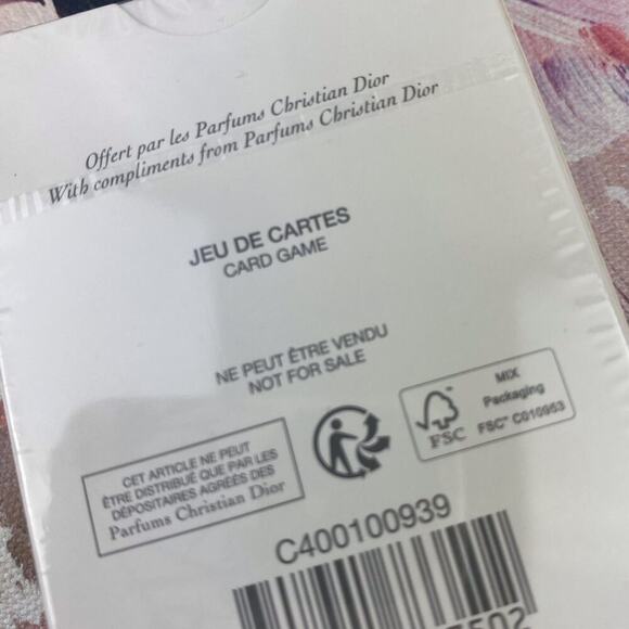 Dior Limited Edition 2024 Deck of Playing Cards New! - Picture 3 of 8